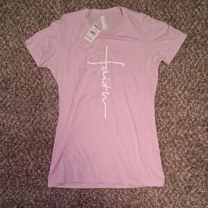 Faith Pink Women's T-Shirt